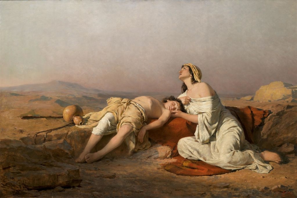 Агарь и Исмаил в пустыне